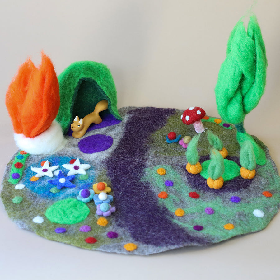 Magical Elf Garden Playmat