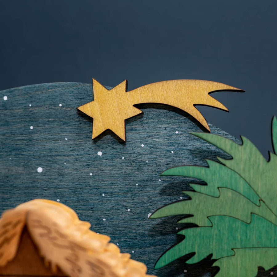 Shooting star detail