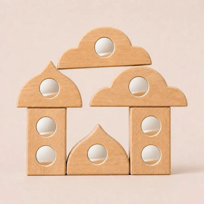 Bauspiel Mirror Blocks, 12-Piece Set, photo 1 of 2