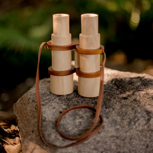 Q Toys Wooden Binoculars