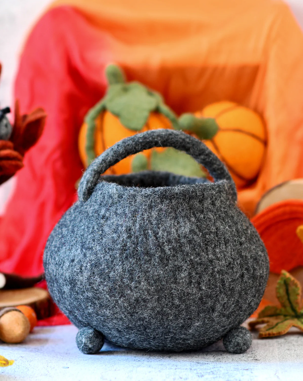 Felt Witches' Caldron Bag
