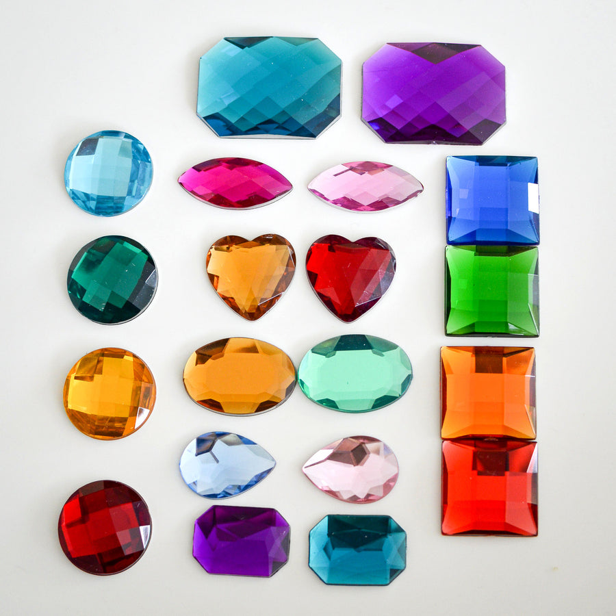 Bauspiel Glittery Sparkling Stones, 144 pcs, photo 2 of 2