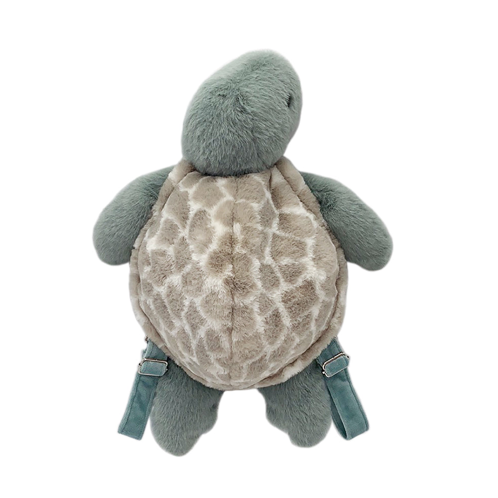 Mon Ami Taylor Turtle soft plush backpack for kids