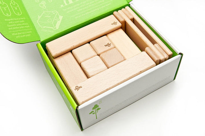 Discovery Set <br>Magnetic Wooden Blocks <br>26 pieces