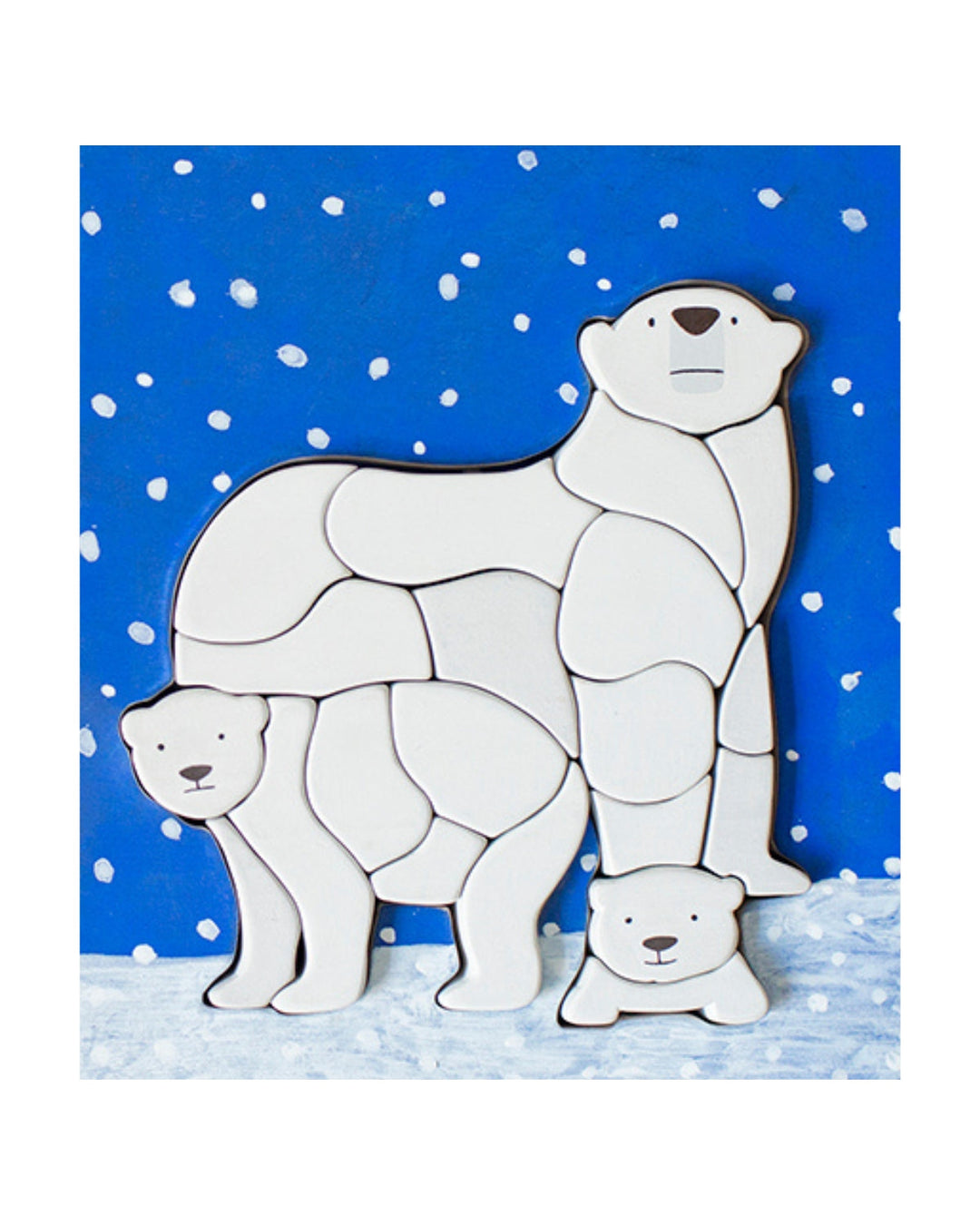 Eguchi Toys Polar Bear Puzzle