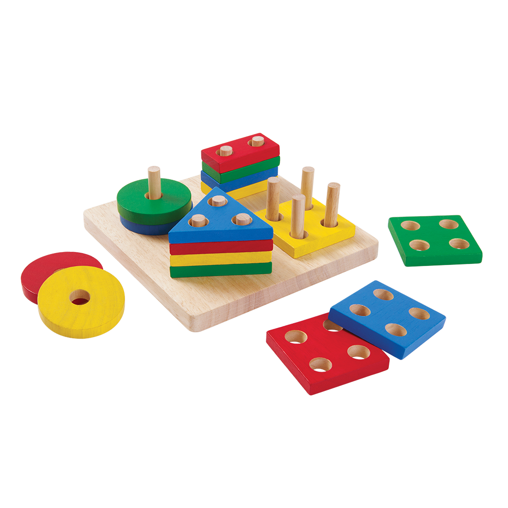 Plan Toys Geometric Sorting Board