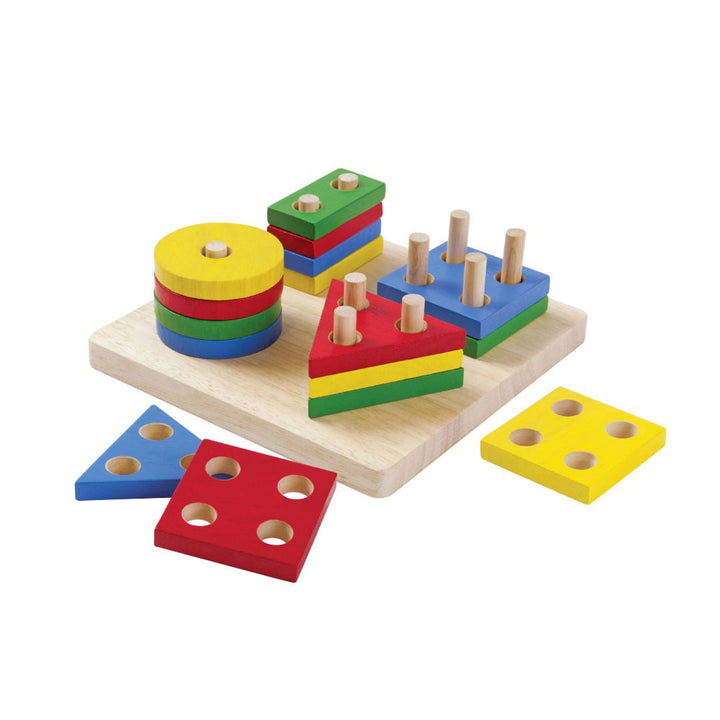 Plan Toys Geometric Sorting Board