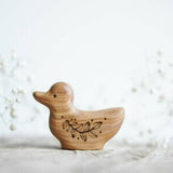 Wooden Duck, a natural wood animal toy by Tiny Fox Hole (view 2) · view 2