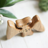 Wooden Pterodactyl, a natural wood animal toy by Tiny Fox Hole (view 3) · view 3