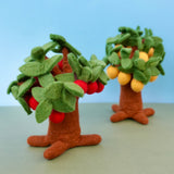 Felt Apple Tree, made for open-ended, small-world play. · view 5