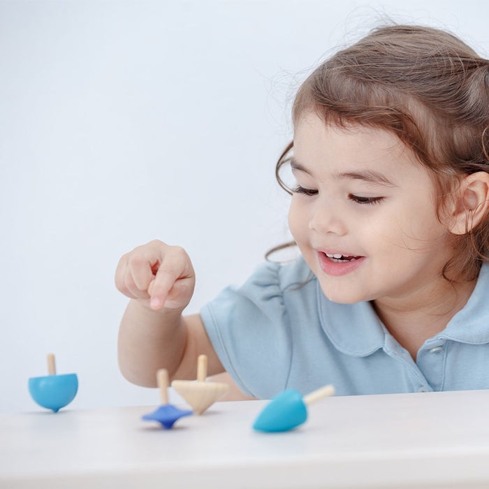 Plan Toys Mini Spinning Tops