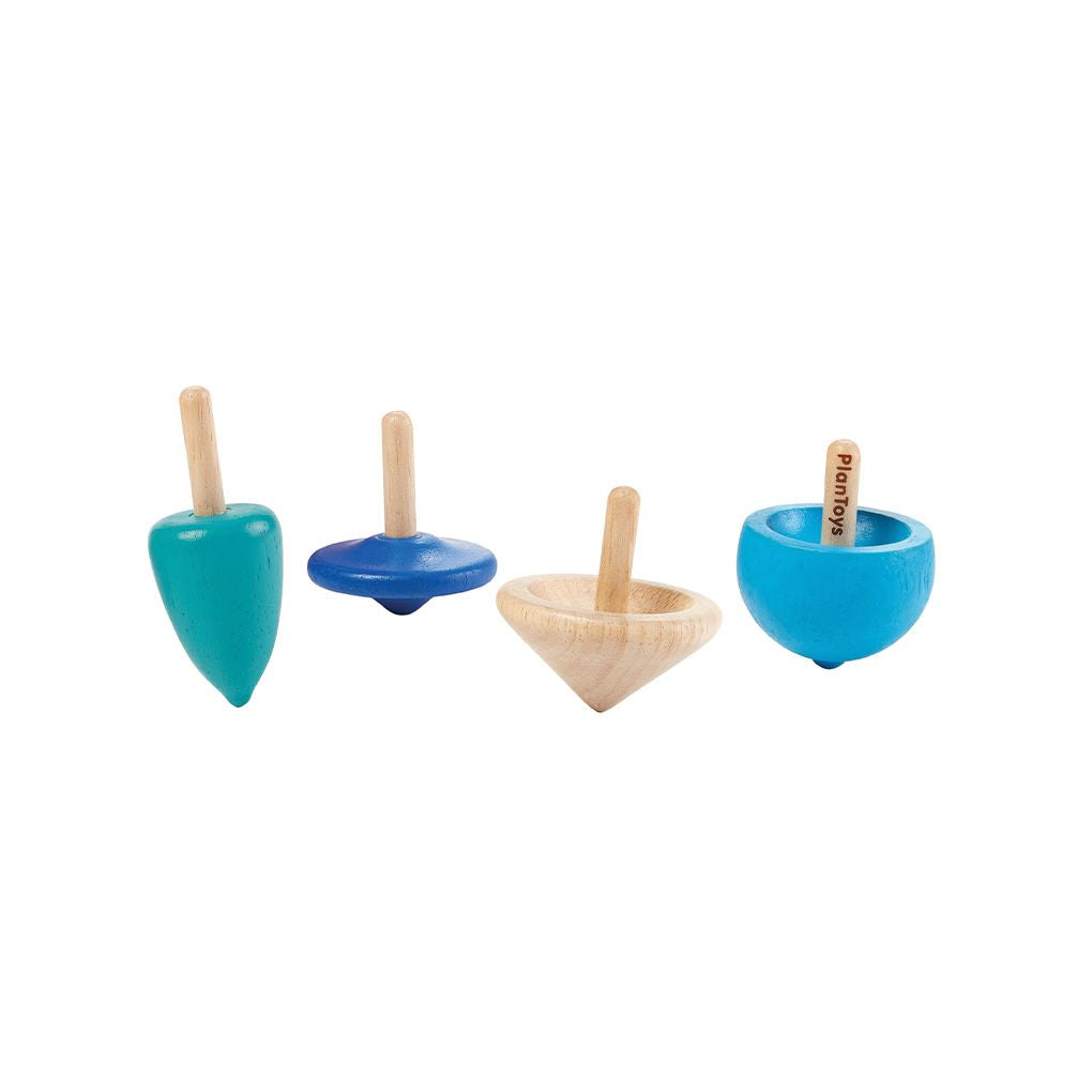 Plan Toys Mini Spinning Tops