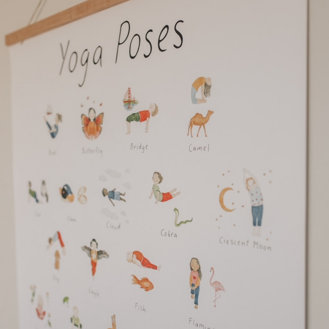 Yoga Poses Print