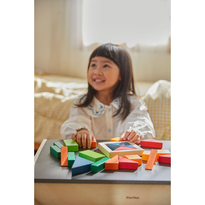 Plan Toys Fraction Blocks - Unit Plus