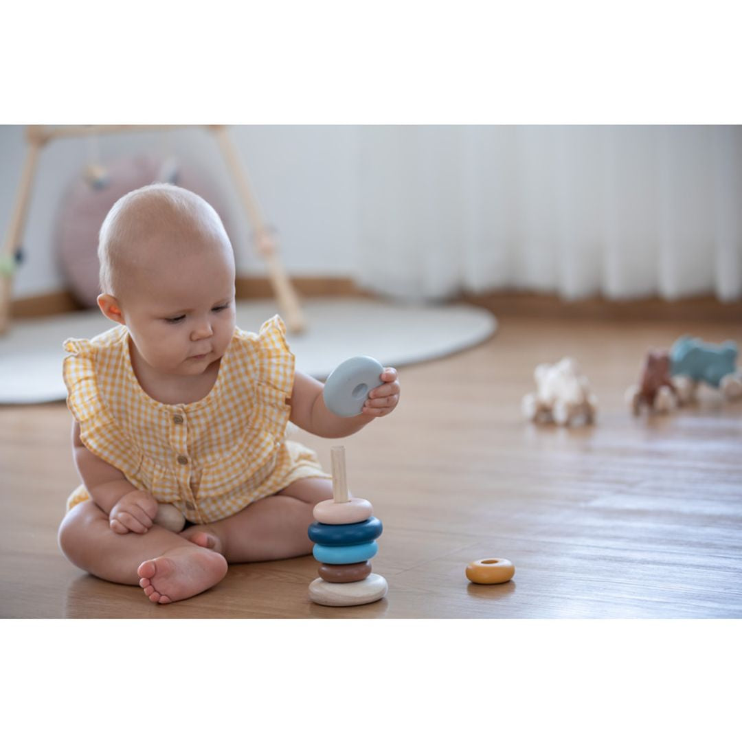 Plan Toys Stacking Ring - Orchard