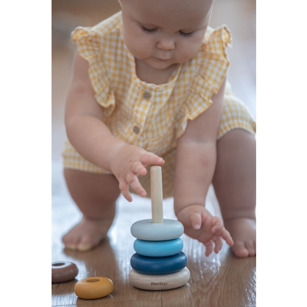 Plan Toys Stacking Ring - Orchard