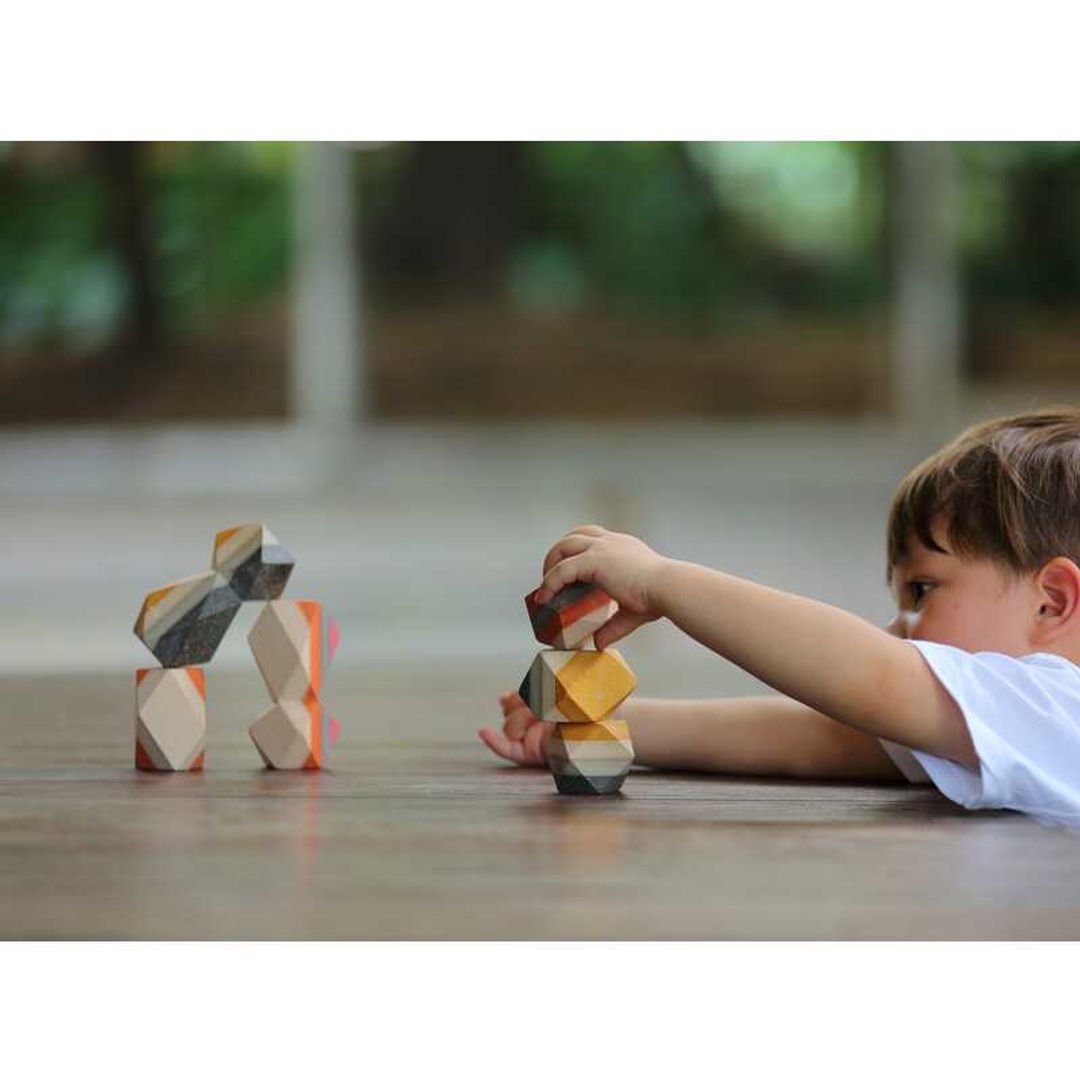 Plan Toys Geo Stacking Rock
