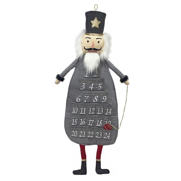 Mon Ami plush nutcracker advent calendar for counting down to Christmas