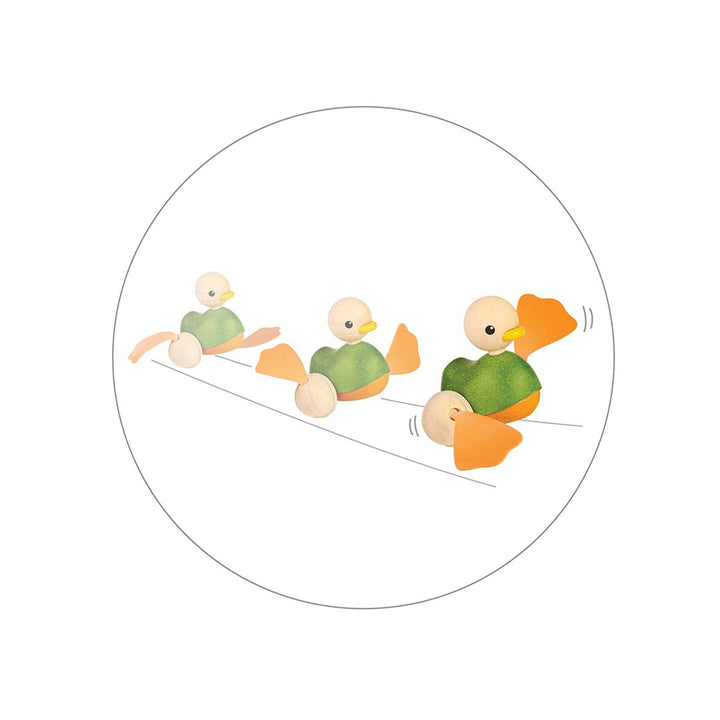 Plan Toys Push Along Duck