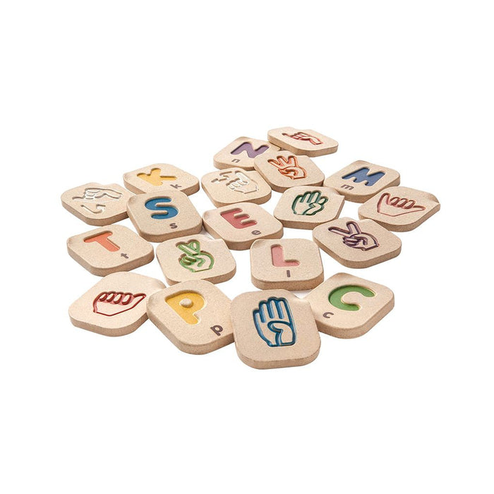 Plan Toys Hand Sign Alphabet A-Z