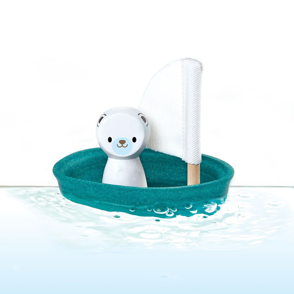 Plan Toys Sailing Boat - Polar Bear