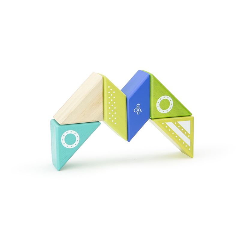 Travel Pals - Spaceship <br>Magnetic Wooden Blocks <br>6 pieces
