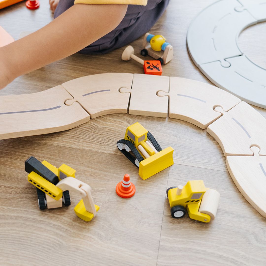 Plan Toys Road Construction Set