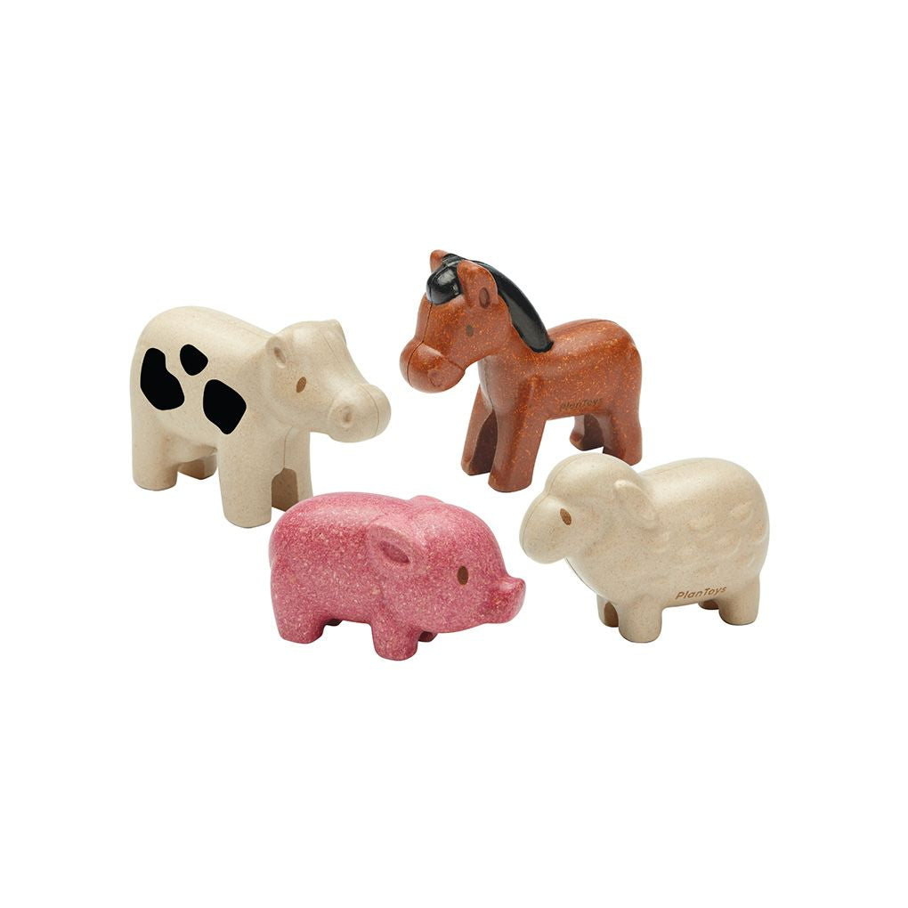 Plan Toys Farm Animals Set