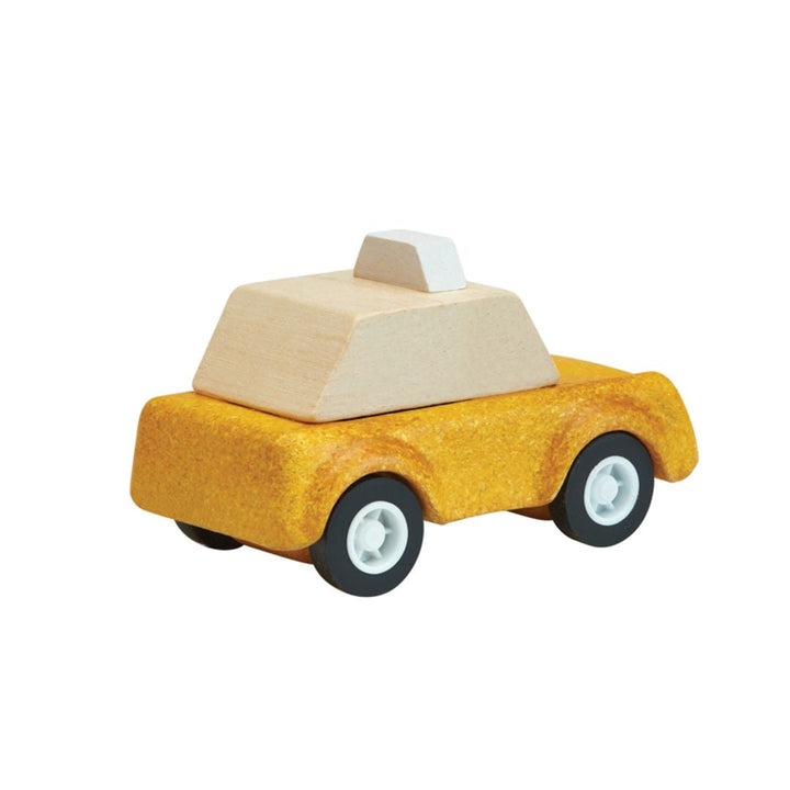 Plan Toys Yellow Taxicab