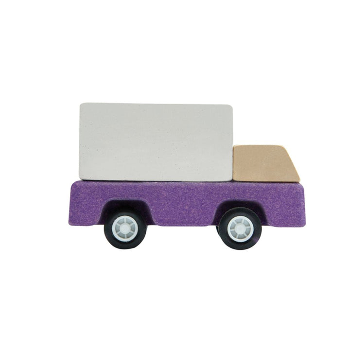 Plan Toys Purple Delivery Truck
