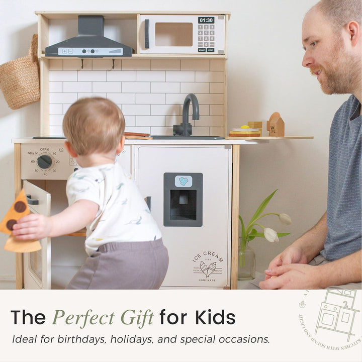 Tiny Land® Interactive Play Kitchen with Sounds &amp; Cookware