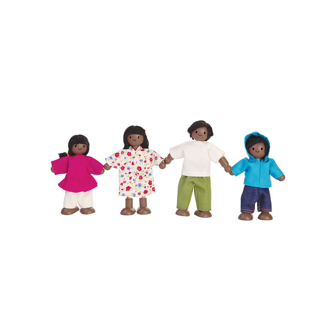Plan Toys Doll Family - Dark Skin Tone
