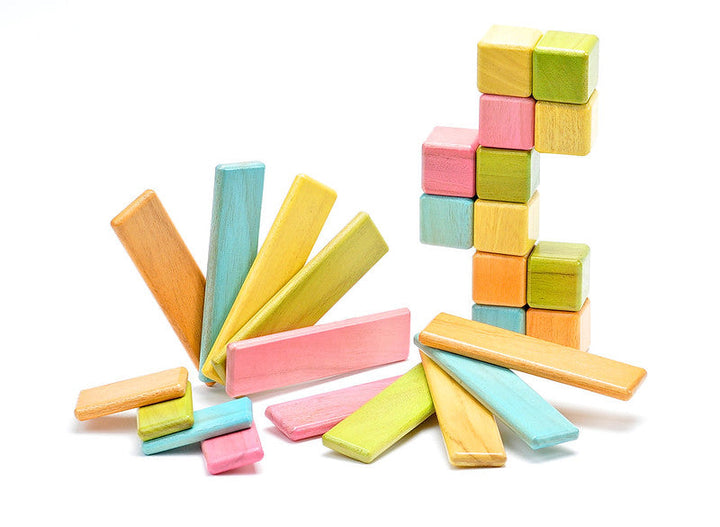 Tegu Discovery Set 26-piece magnetic wooden blocks