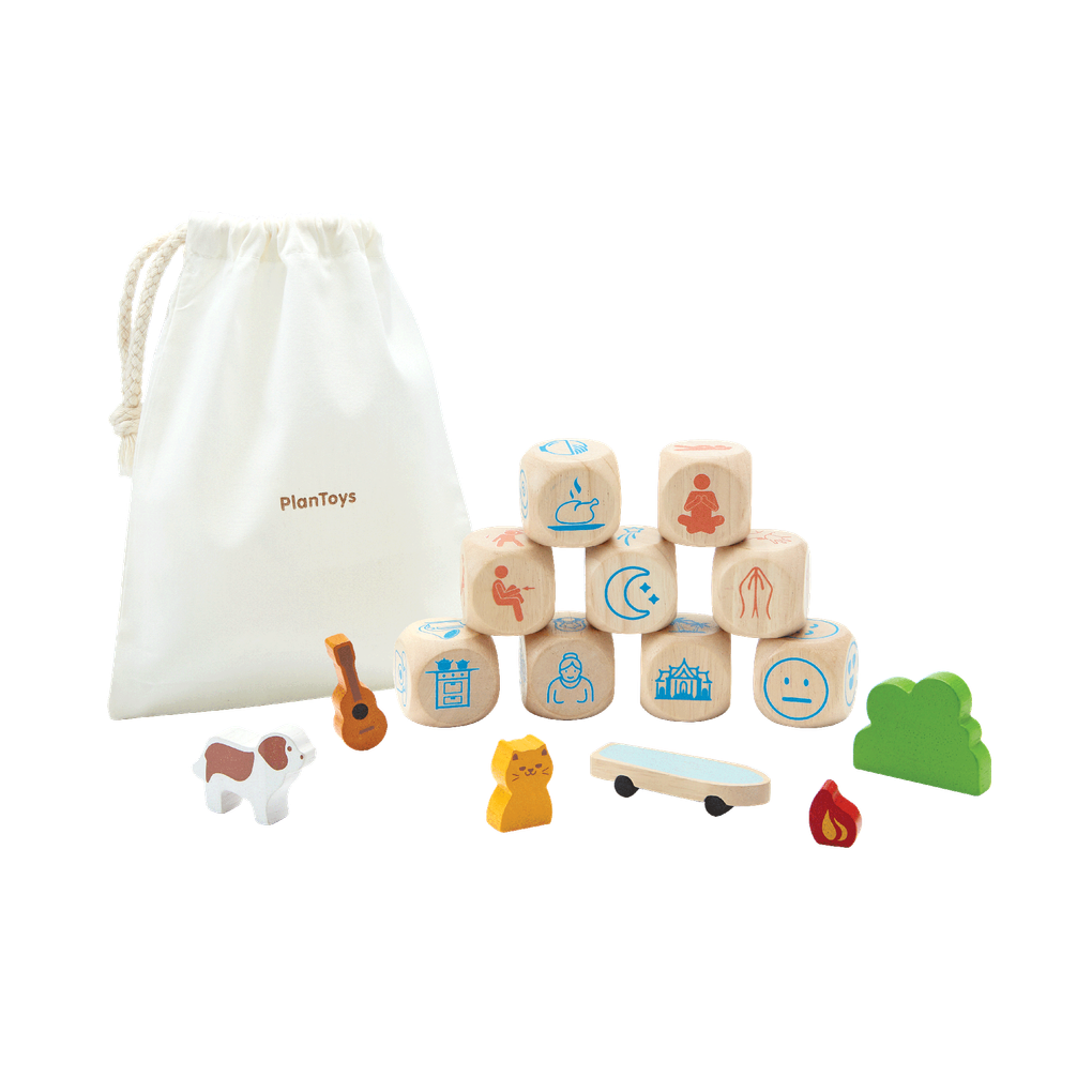 Plan Toys Storytelling Dice
