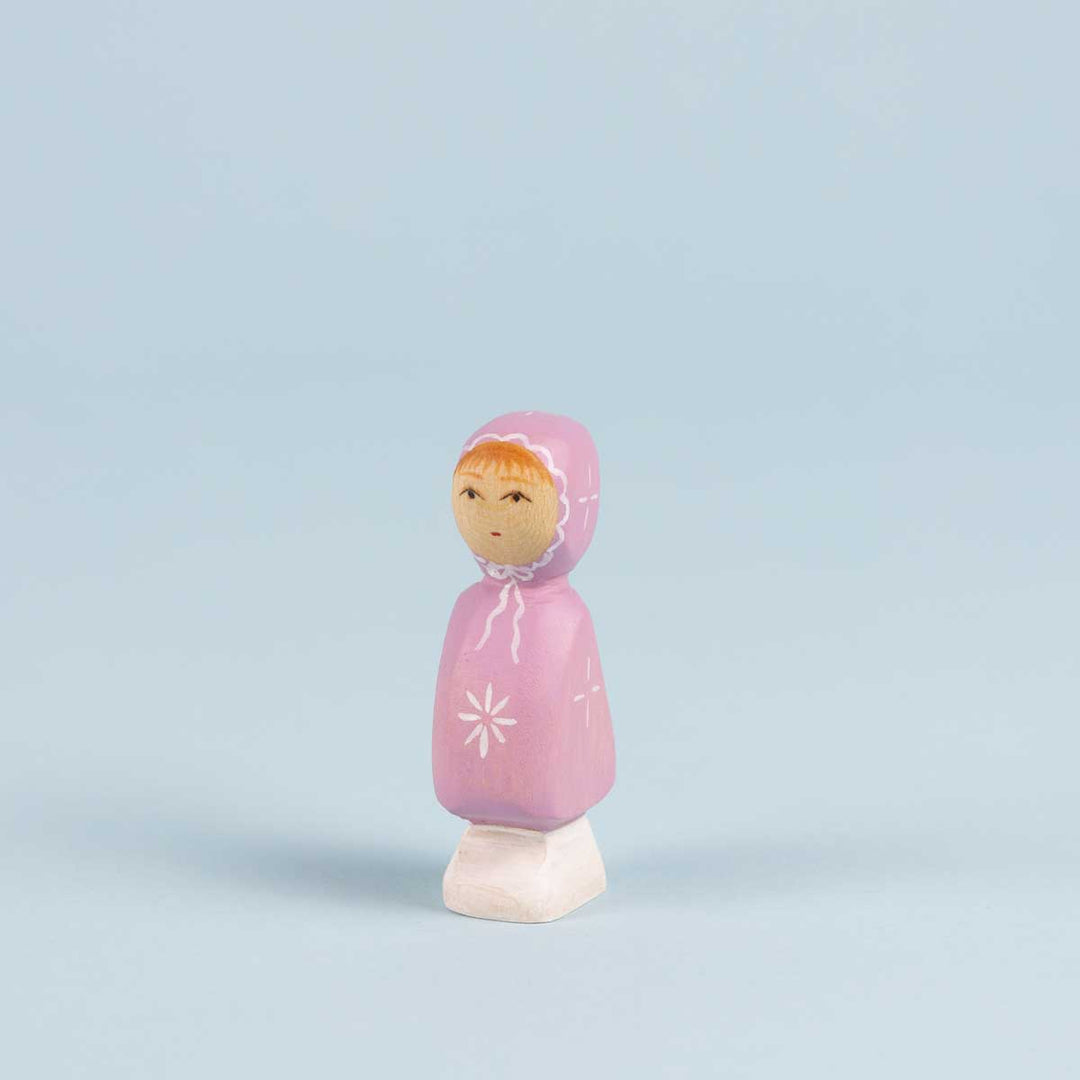 Atelier des Peupliers Wooden Farmer, Standing Baby