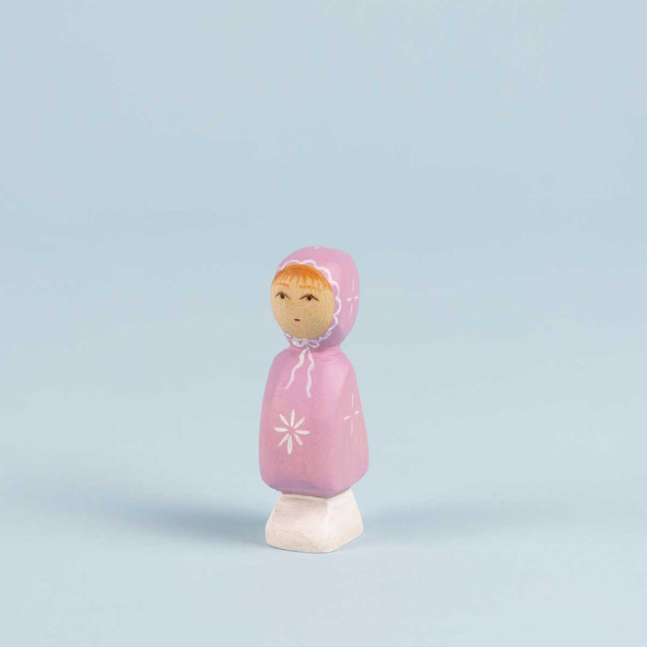 Atelier des Peupliers Wooden Farmer, Standing Baby