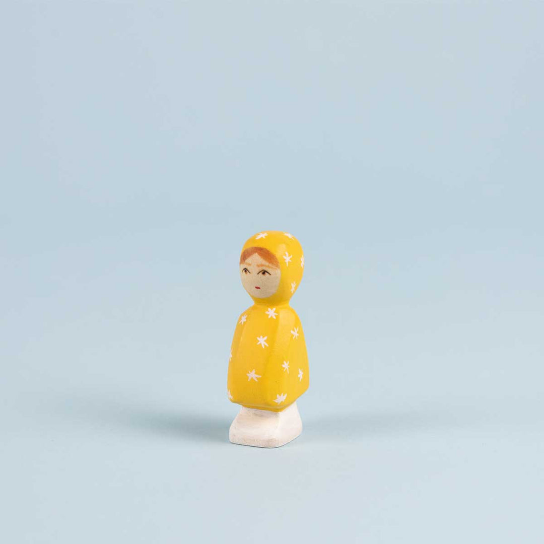 Atelier des Peupliers Wooden Farmer, Standing Baby