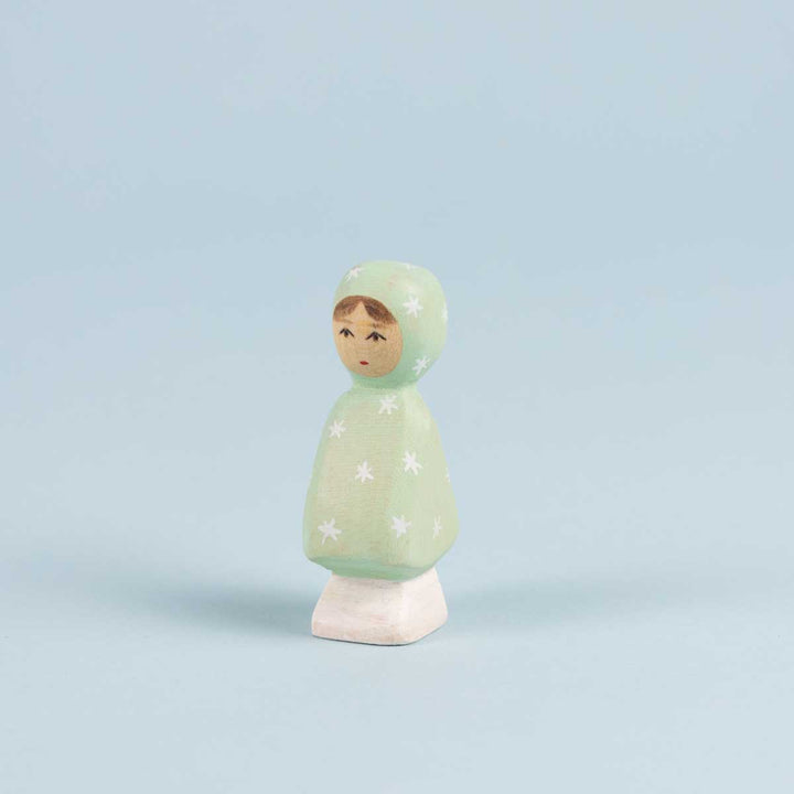 Atelier des Peupliers Wooden Farmer, Standing Baby