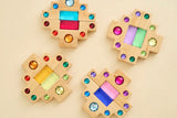 Bauspiel Color Staircase with Luminous Blocks, 16-Piece Set · view 2