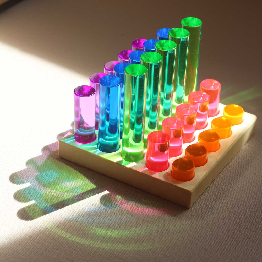 Bauspiel Lucent Pillars, 25-Piece Set, photo 2 of 4
