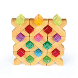 Bauspiel Luminous Blocks and lucent cubes in an X-Block lattice · view 4