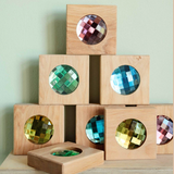 Bauspiel Giant Sparkling Blocks, 8-Piece Set, photo 2 of 3 · view 2