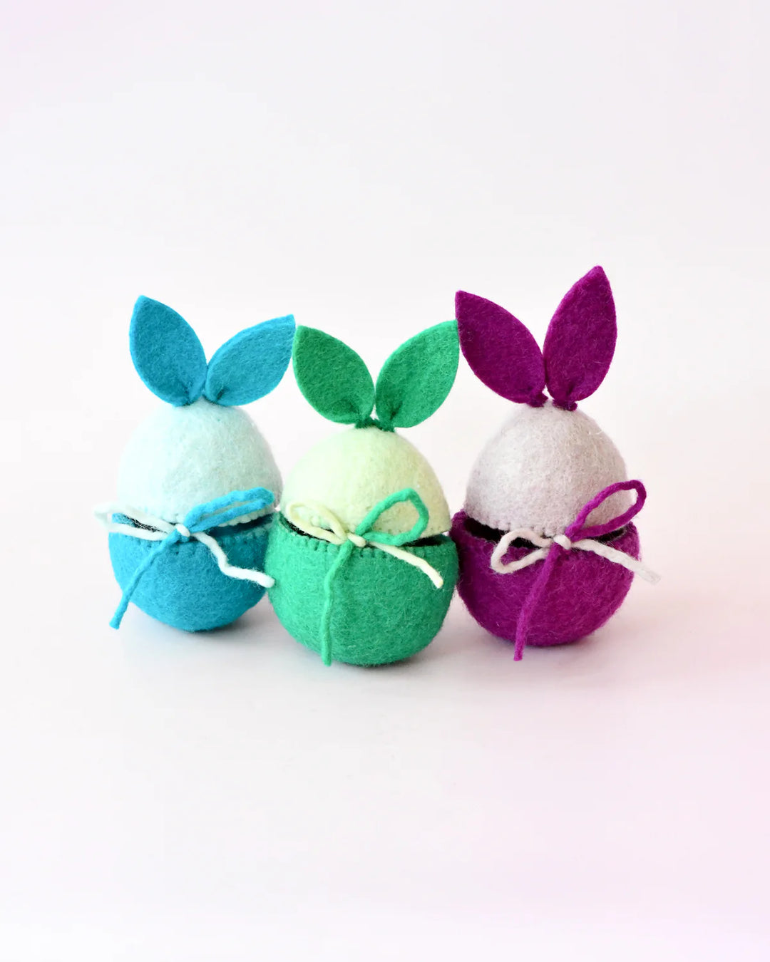 Blue Easter Egg Cover with Bunny Ears