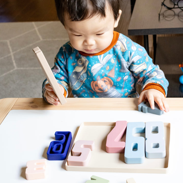 Wyatt Number Stacking Blocks