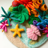 Coralwhim Cove Felt Playmat · view 1
