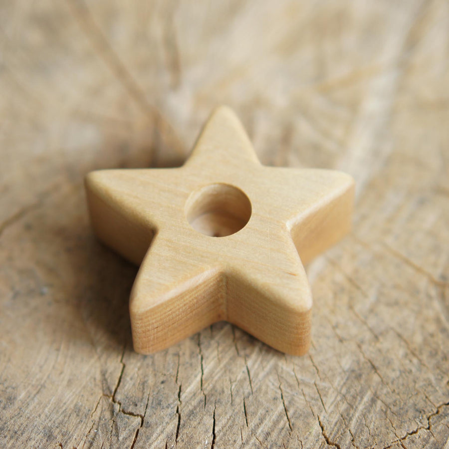 Waldorf Birthday Ring Set, a wooden Waldorf celebration set by Tiny Fox Hole (view 4)