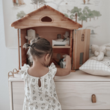 Drewart Dollhouse, Natural Roof and Doors · view 1