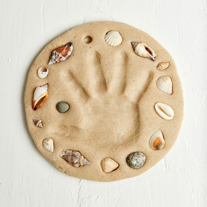 Day at the Beach – Kids Hand & Footprint Keepsake