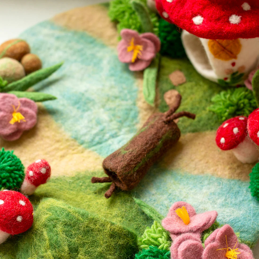 Fairy Streamlet Felt Playmat