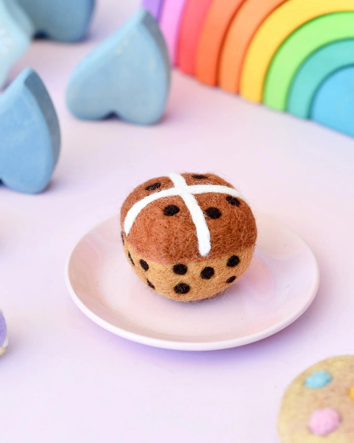 Felt Hot Cross Buns, Set of 3